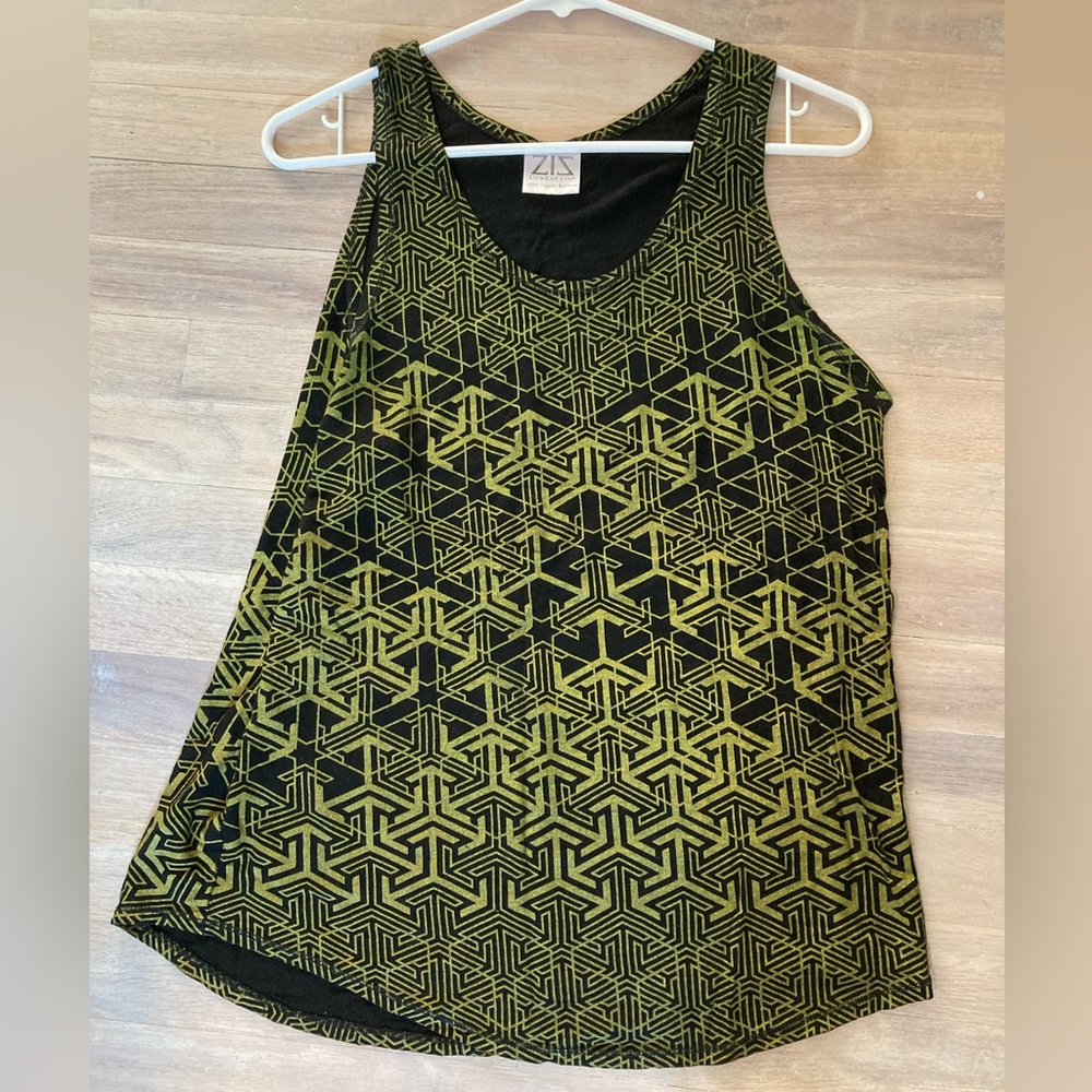 Organic Cotton Geometric Tank